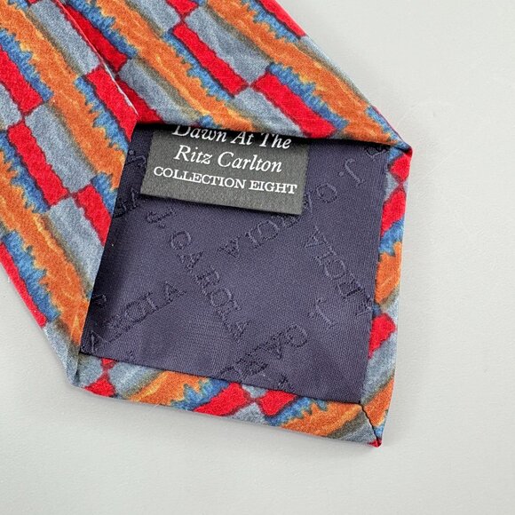 J. Garcia Dawn At The Ritz Carlton Collection Eight Men's Tie 4" x 61" - Picture 4 of 4